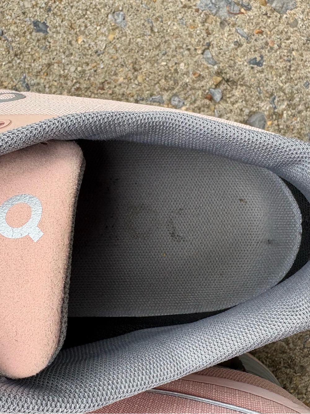 On Running Cloud Women’s Waterproof Shoes – Size 9– Blush Pink & Gray - Picture 5 of 12